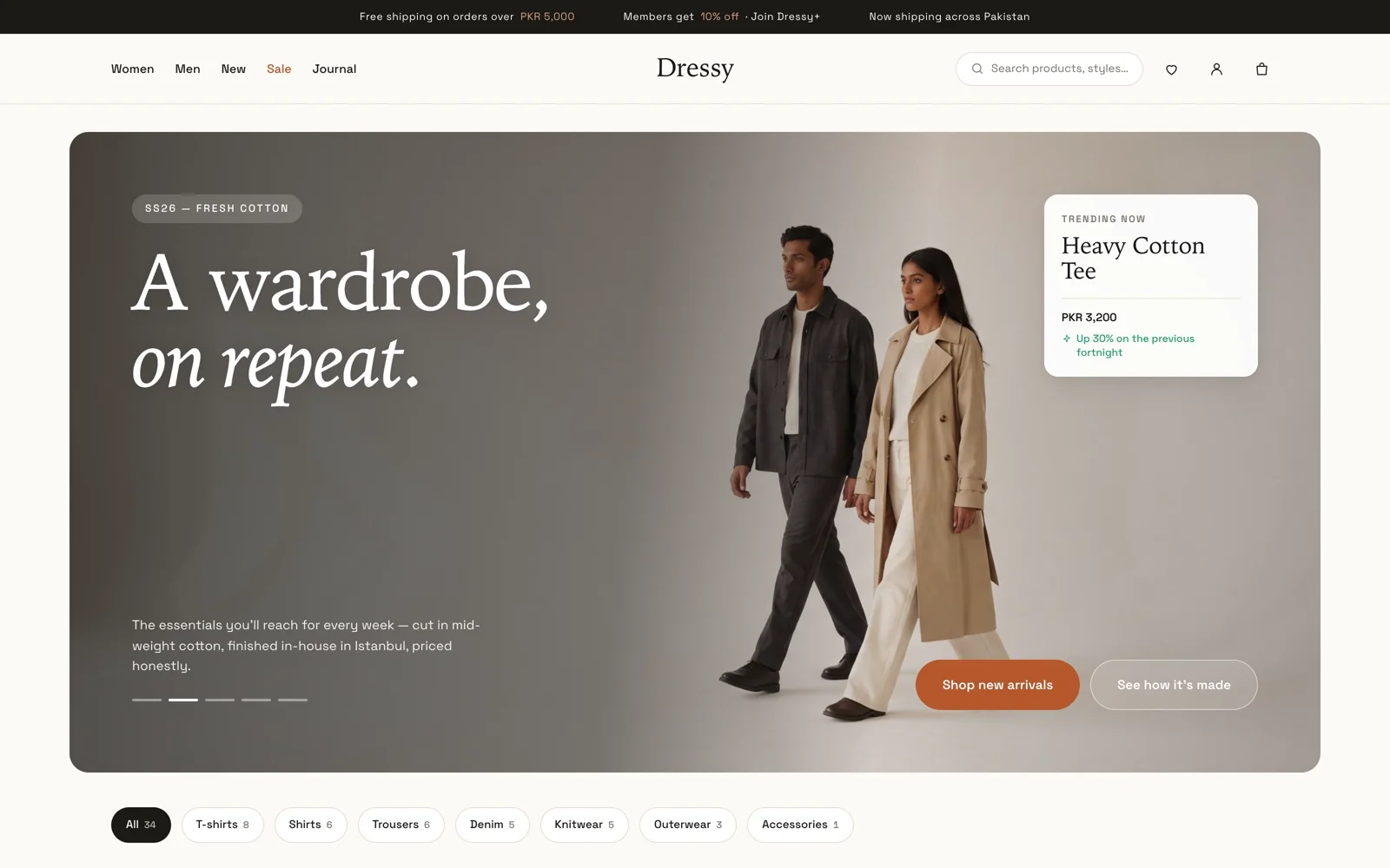 Dressy video preview